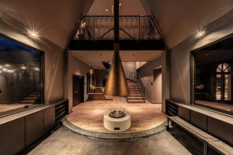 山梨県忍野村　宿泊施設撮影