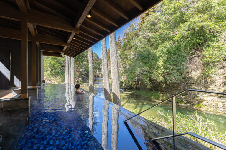 千葉県養老渓谷　宿泊施設撮影