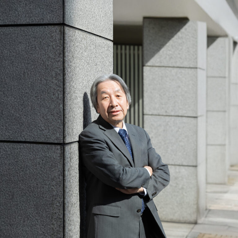 QRコード開発者　原昌宏氏ポートレート撮影