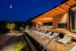 千葉県富津市の宿泊施設 夜景・外観撮影